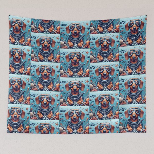 Item preview, Diving Doggo 2 of 4 designed and sold by DesignerDoggo.