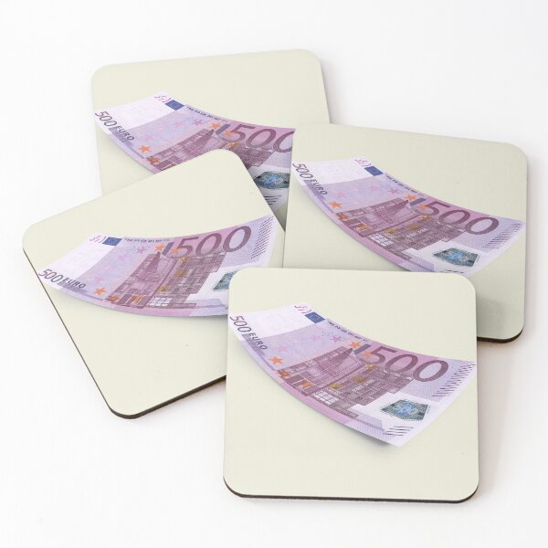 Aperçu de l'œuvre Billet de 500 euros : Monnaie d'opportunité et liberté financière créée et vendue par Pilot-Eugen.