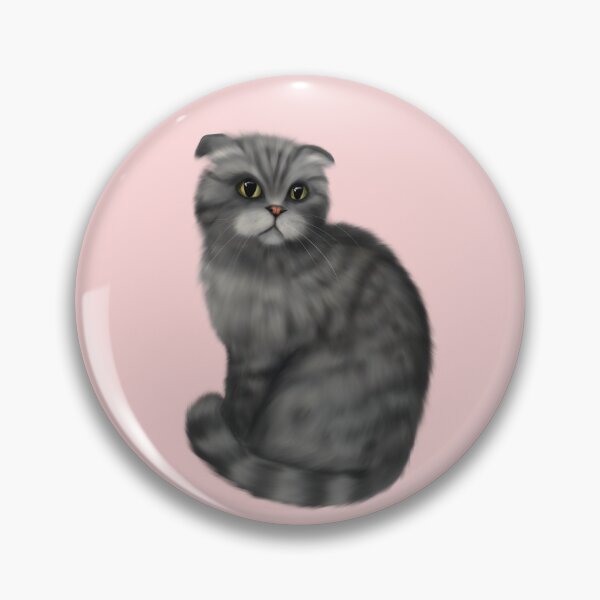 Artikelvorschau, Scottish Fold graue Katze entworfen und verkauft von MonikaLauda.