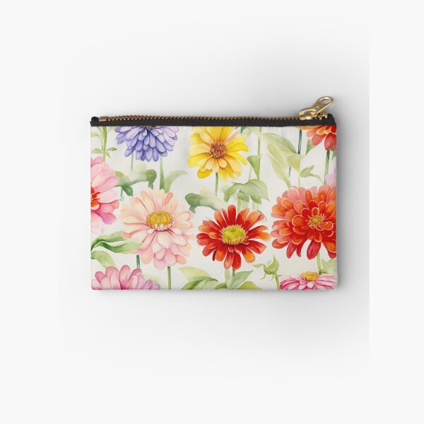 Item preview, Zinnia Tile 01: Rainbow Smiles in a Field of Daisy Dandelions and Sunshine of Nature's Confetti Party designed and sold by TheBrainArt.