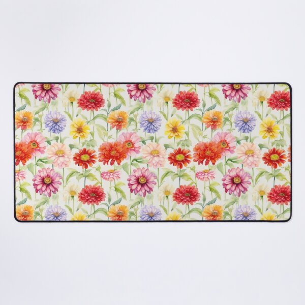 Item preview, Zinnia Tile 01: Rainbow Smiles in a Field of Daisy Dandelions and Sunshine of Nature's Confetti Party designed and sold by TheBrainArt.