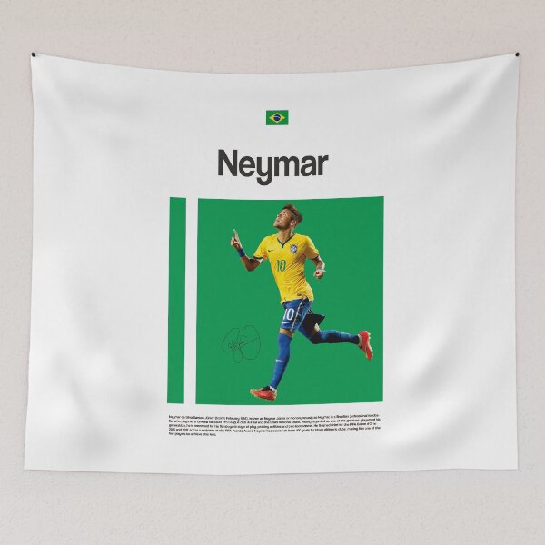 Item preview, Neymar  poster designed and sold by paulrommer.