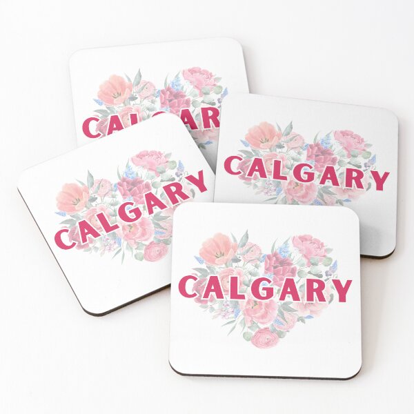 Item preview, Calgary, Canada | North American Cities | Floral Heart Bouquet designed and sold by Seasider85.