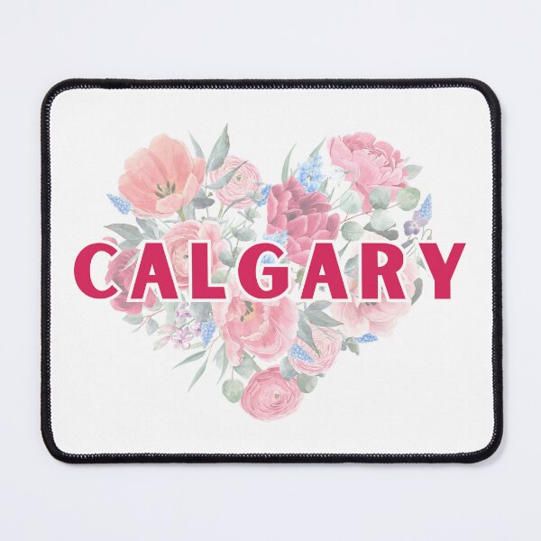 Item preview, Calgary, Canada | North American Cities | Floral Heart Bouquet designed and sold by Seasider85.
