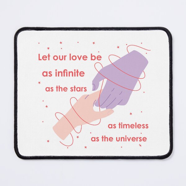 Item preview, Let our love be as infinite as the stars, as timeless as the universe designed and sold by SaadEtta.