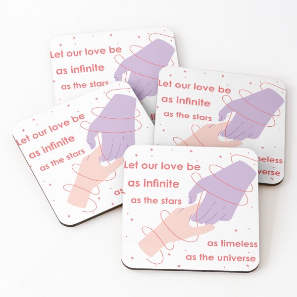 Item preview, Let our love be as infinite as the stars, as timeless as the universe designed and sold by SaadEtta.