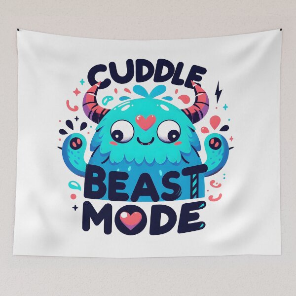 Item preview, Friendly Monster: Cuddle Beast Mode designed and sold by Dungeon-Depot.