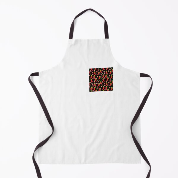Item preview, Dark Spicy Peppers pattern designed and sold by dottiedigitals.