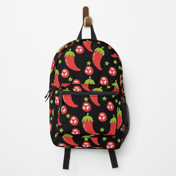 Item preview, Dark Spicy Peppers pattern designed and sold by dottiedigitals.