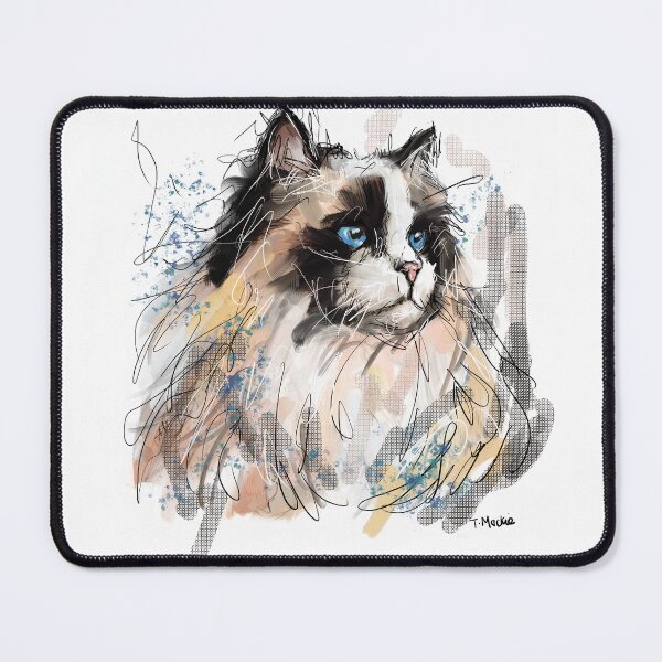 Item preview, Ragdoll Cat designed and sold by TraceyMackieArt.