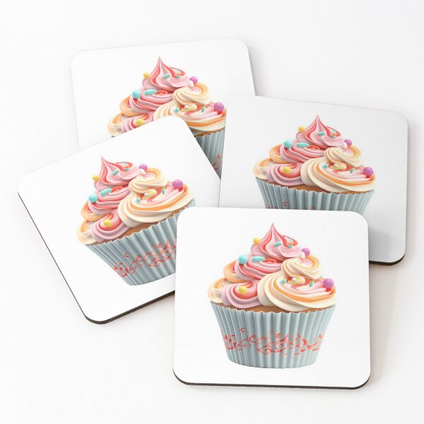 Item preview, cupcake designed and sold by 5minArtStudio.