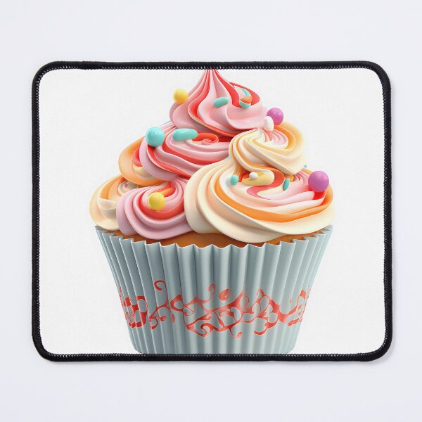 Item preview, cupcake designed and sold by 5minArtStudio.