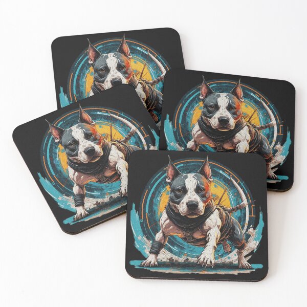 Item preview, Ninja Dog Mutant Mad Dogs  designed and sold by NOURLANDART.