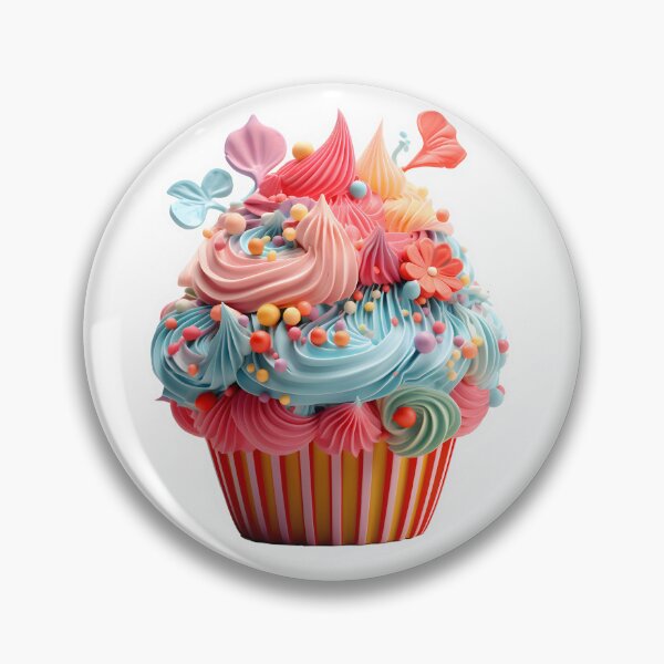 Item preview, cupcake designed and sold by 5minArtStudio.