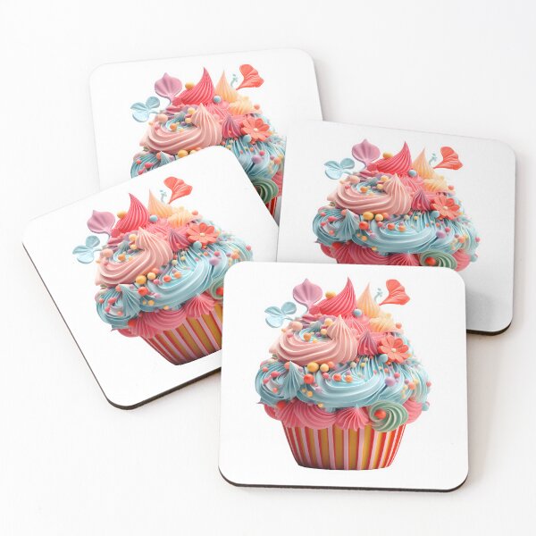 Item preview, cupcake designed and sold by 5minArtStudio.