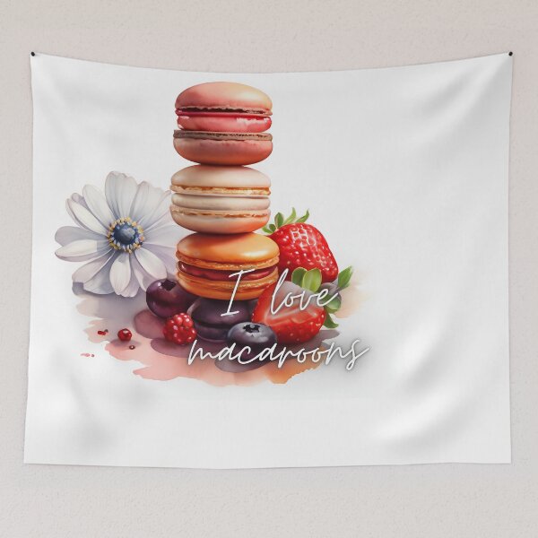 Item preview, i love macarons designed and sold by bonjourmadame4.