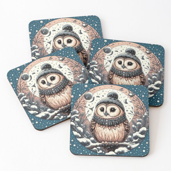 Item preview, Owl in Winter designed and sold by Azrora.