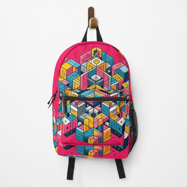 Item preview, Colorful Geometric Cityscape designed and sold by Lyavalio.