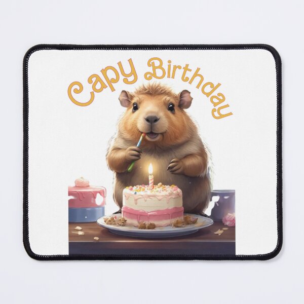 Item preview, Capybara Birthday, Capy Birthday, Capybara, Cute Capybara designed and sold by Mandala108.