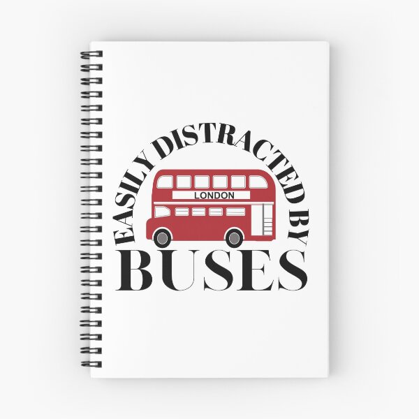 Item preview, Easily Distracted by London Routemaster Buses designed and sold by HareTodayDesign.