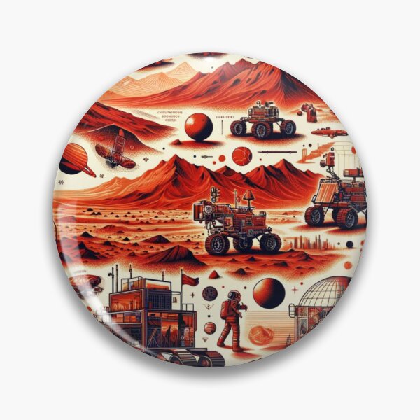 Item preview, spacex mars  designed and sold by TEEJAMBOREE.