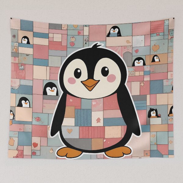 Item preview, A CUTE LITTLE PENGUIN designed and sold by aledfychan.