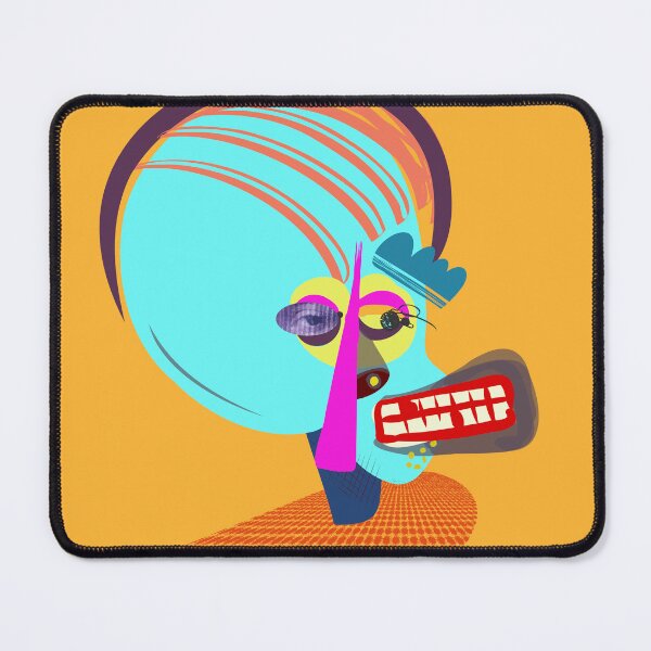 Item preview, 8 OooH LINDA - colorful imaginary digital friend portrait designed and sold by IsaboCreations.