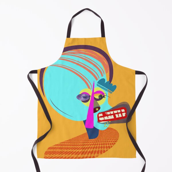 Item preview, 8 OooH LINDA - colorful imaginary digital friend portrait designed and sold by IsaboCreations.