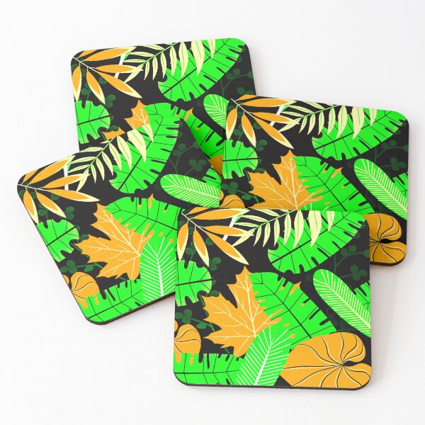 Item preview, Tinted Colour Leaves Pattern  designed and sold by Pattern Hub.
