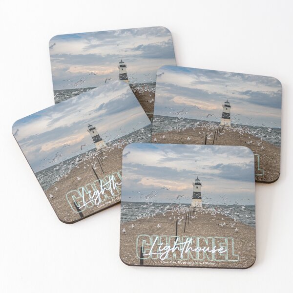 Item preview, Channel Lighthouse Presque Isle Erie Pennsylvania designed and sold by GestaltImagery.