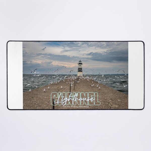 Item preview, Channel Lighthouse Presque Isle Erie Pennsylvania designed and sold by GestaltImagery.