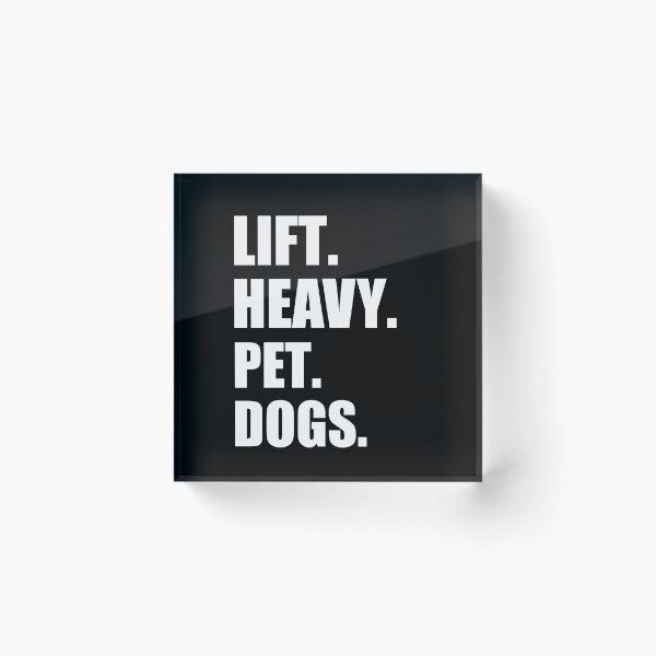 Artikelvorschau, Heben Sie schwere Hunde, trainieren Sie im Fitnessstudio mit Gewichten entworfen und verkauft von SakuraPxl.
