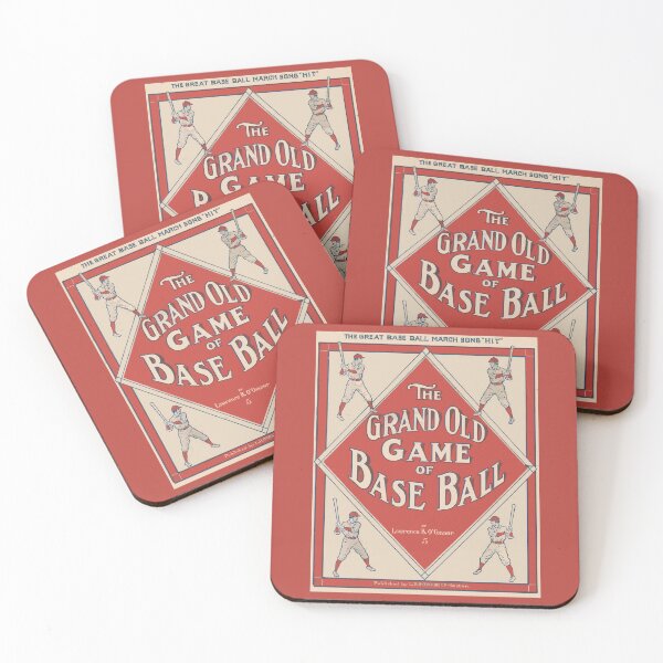 Item preview, The Grand Old Game of Base Ball. Vintage Baseball Sheet Music cover. (Restored). HIGH DEFINITION designed and sold by MINDTHECHERRY.