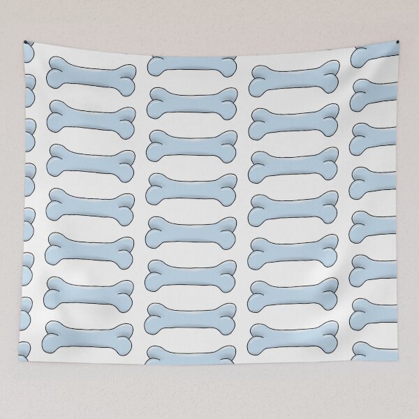 Item preview, Dog Bone - Pastel Blue designed and sold by FLOdesignAUS.
