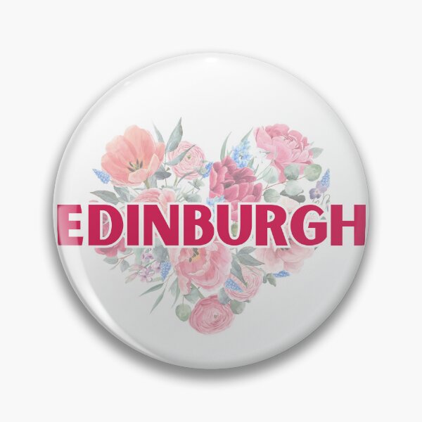 Item preview, Edinburgh, Scotland | United Kingdom | British Cities | Floral Heart Bouquet designed and sold by Seasider85.