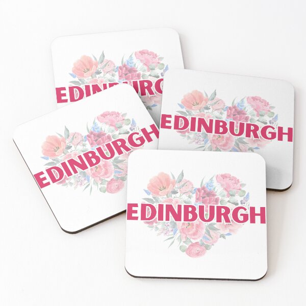 Item preview, Edinburgh, Scotland | United Kingdom | British Cities | Floral Heart Bouquet designed and sold by Seasider85.