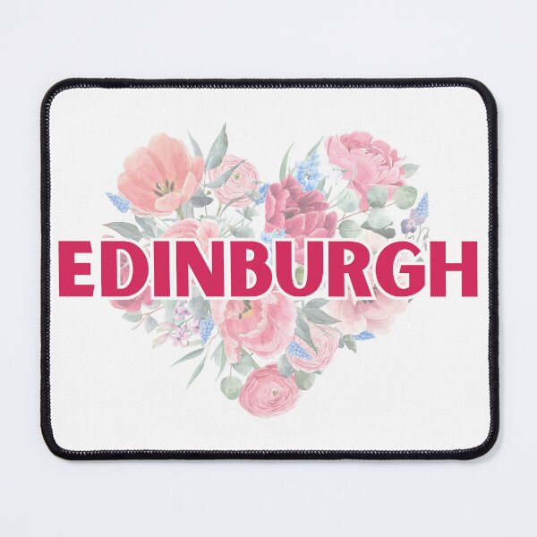 Item preview, Edinburgh, Scotland | United Kingdom | British Cities | Floral Heart Bouquet designed and sold by Seasider85.