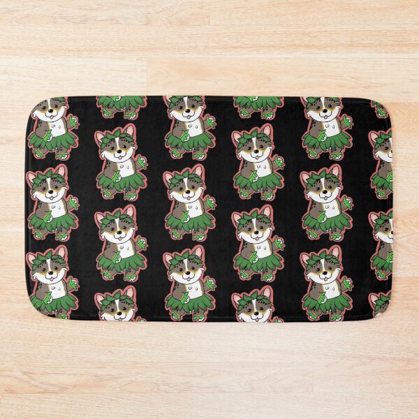 Item preview, Tri color corgi hula  designed and sold by DrawsCutePaws.