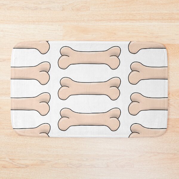 Item preview, Dog Bone - Pastel Orange designed and sold by FLOdesignAUS.
