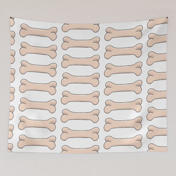 Item preview, Dog Bone - Pastel Orange designed and sold by FLOdesignAUS.