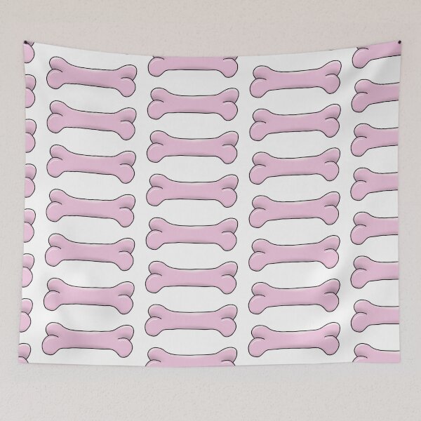 Item preview, Dog Bone - Pastel Pink designed and sold by FLOdesignAUS.