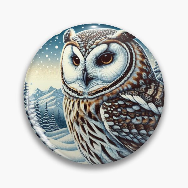 Item preview, Owl in Winter designed and sold by Azrora.