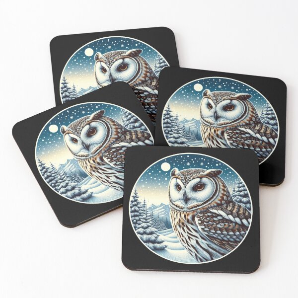 Item preview, Owl in Winter designed and sold by Azrora.