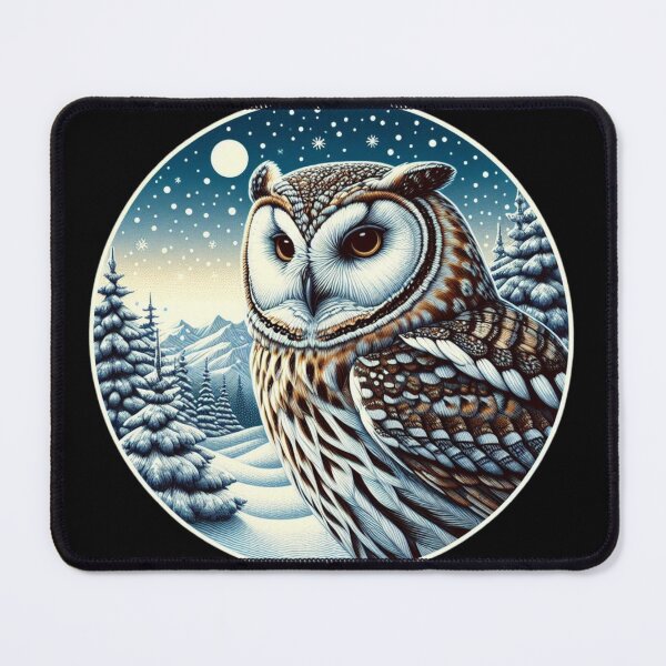 Item preview, Owl in Winter designed and sold by Azrora.