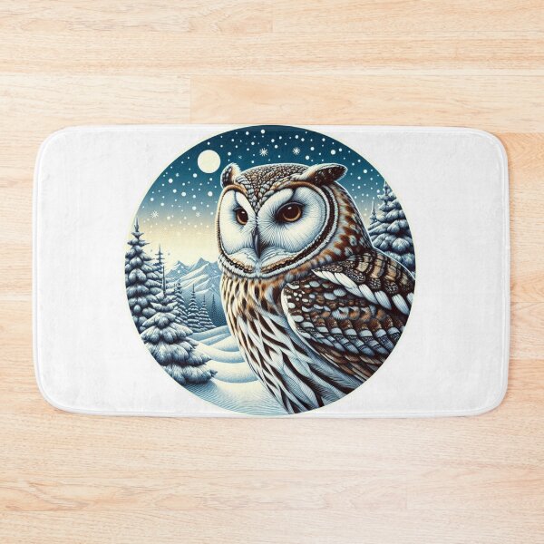 Item preview, Owl in Winter designed and sold by Azrora.