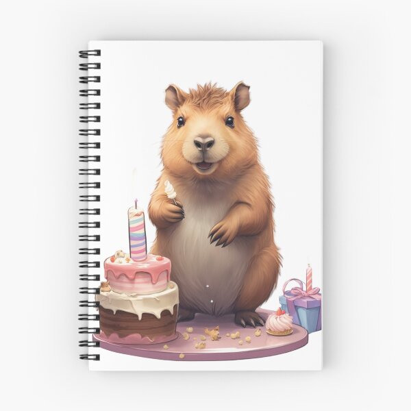 Item preview, Capybara Birthday, Capy Birthday, Capybara, Cute Capybara designed and sold by Mandala108.