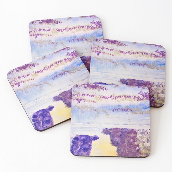 Item preview, Belted Galloway Cows Dramatic Winter Sunset designed and sold by MikeJory.