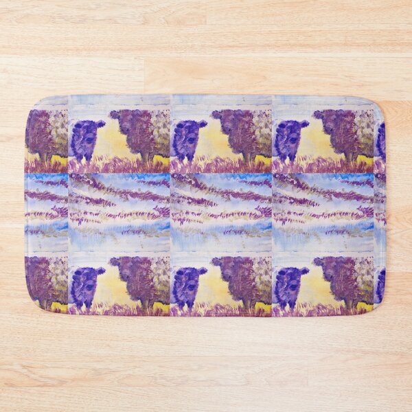 Item preview, Belted Galloway Cows Dramatic Winter Sunset designed and sold by MikeJory.