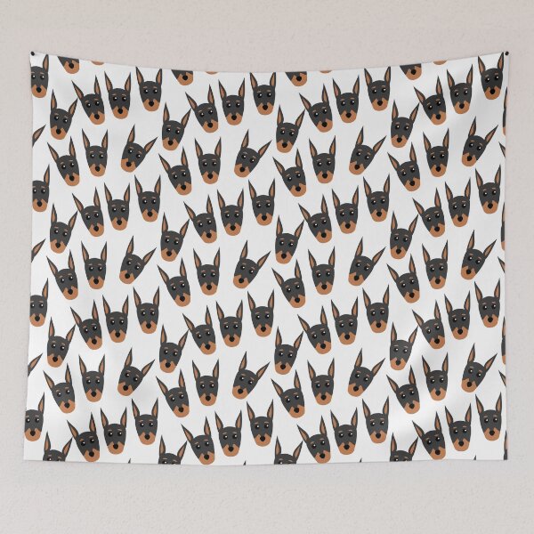 Item preview, Doberman Dog pattern designed and sold by dottiedigitals.