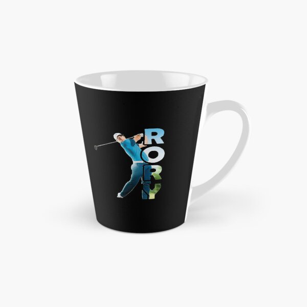 Item preview, Rory McIlroy golpeando la pelota de golf en el campo de golf designed and sold by TayaDesignGifts.